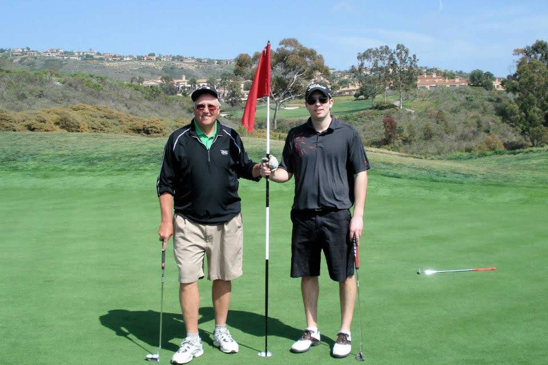 Pelican Hill Golf With Lance March 2013