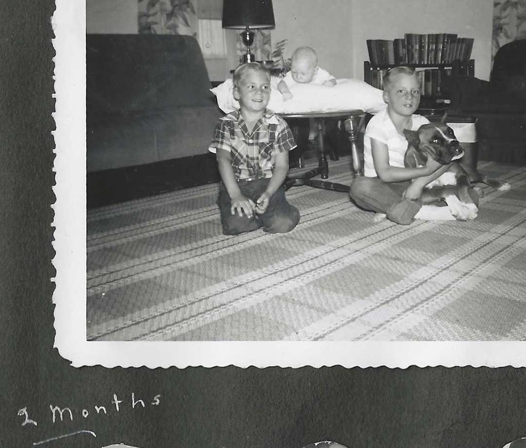 Two Months Rog, Den, and Pepper