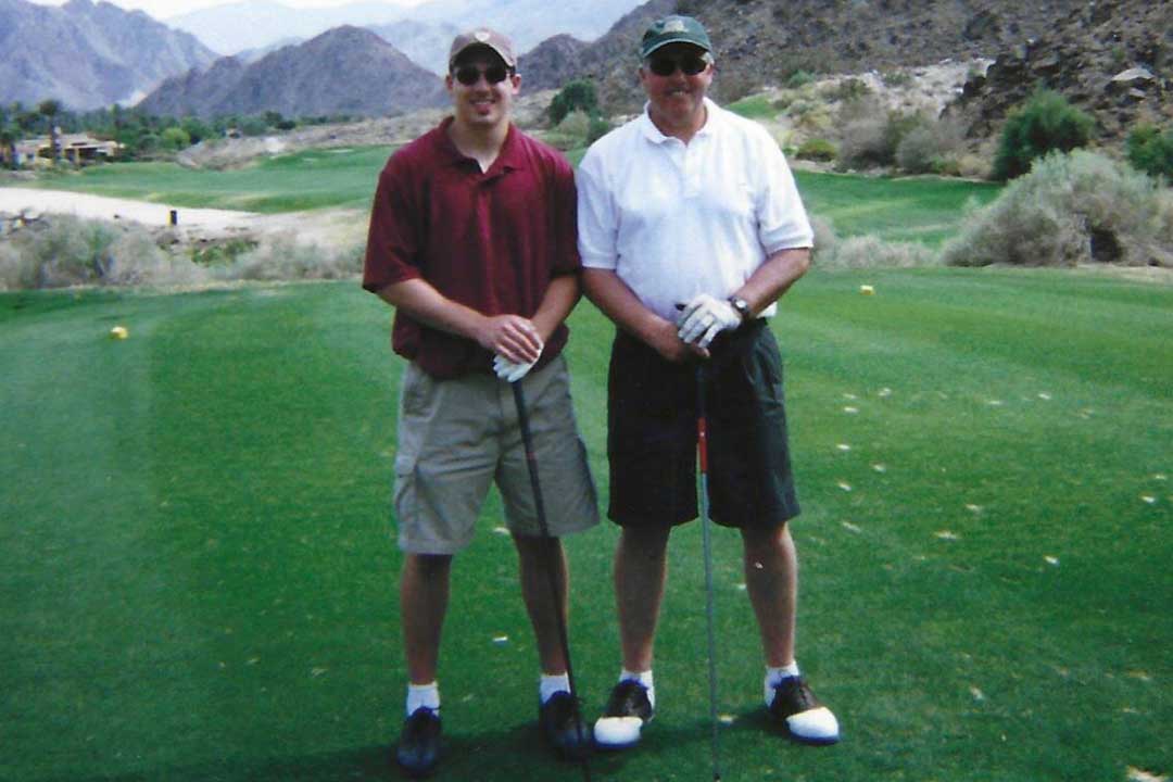 Golf Palm Springs With Kyle April 2004