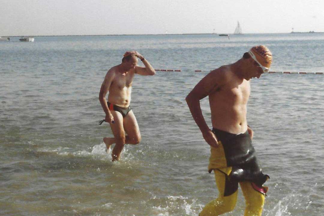 Chicago Triathlon August 1992