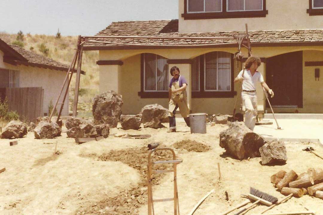 Front Yard Landscape July 1980