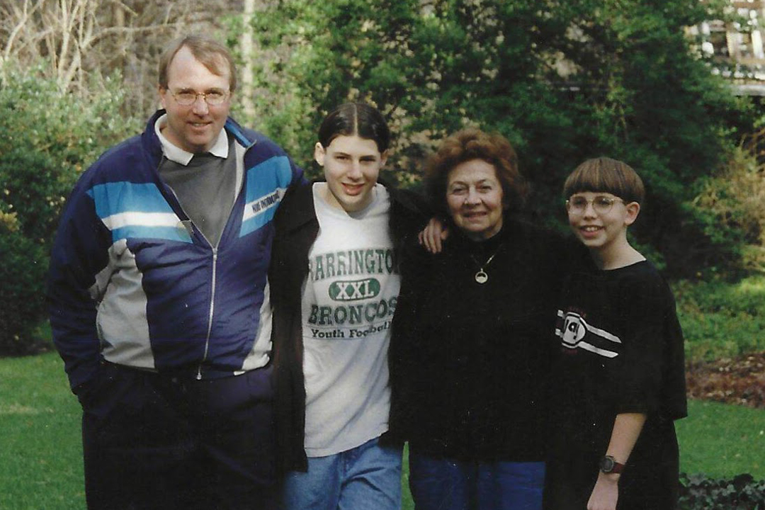 Mary in Princeton June 1997