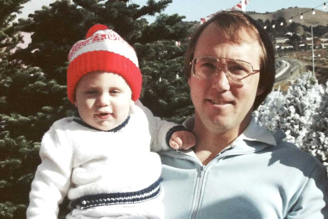 Lance First Christmas December 1986