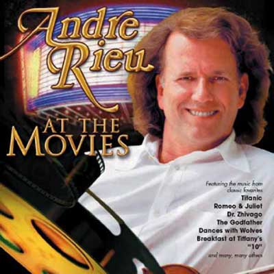 Andre Rieu At The Movies album cover