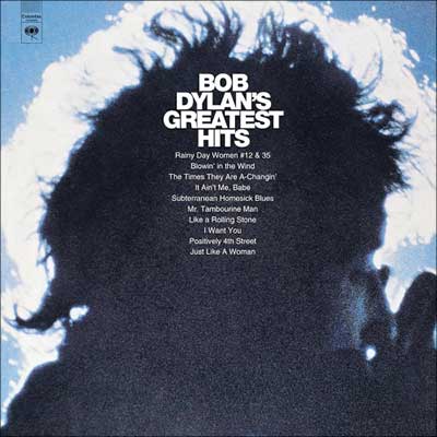 Bob Dylan's Greatest Hits album cover