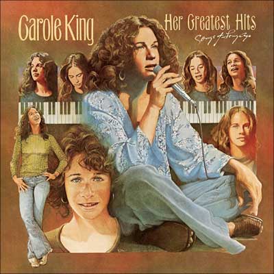 Carole King Her Greatest Hits (Songs of Long Ago) album cover
