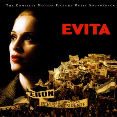 Evita soundtrack album cover