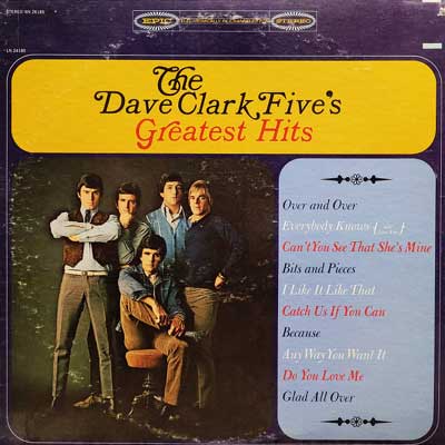 The Dave Clark Five's Greatest Hits album cover