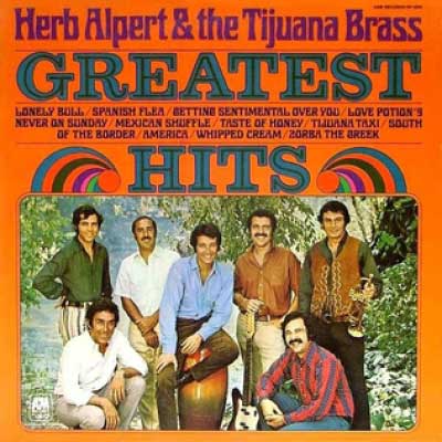 Herb Alpert and the Tijuana Brass Greatest Hits album cover
